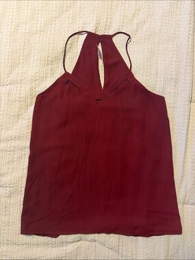 Express blouse burgundy color